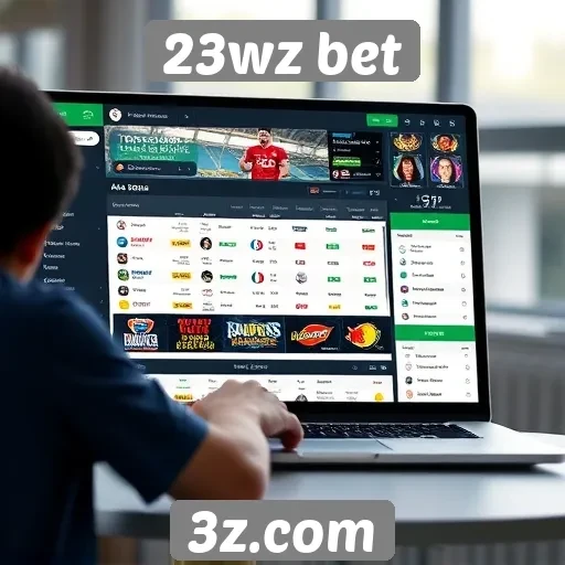 Interface e usabilidade do 23wz bet